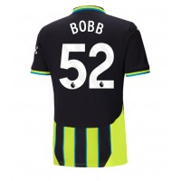 Camisa de time de futebol Manchester City Oscar Bobb #52 Replicas 2º Equipamento 2024-25 Manga Curta